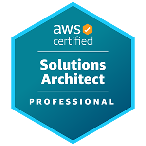 AWS Certified
Solutions Architect
Professional